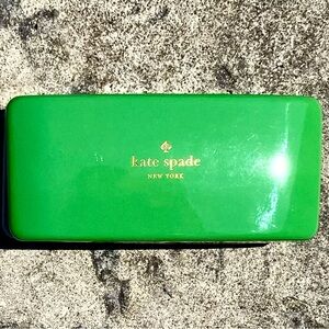 Kate Spade New York Green & Aqua Eyeglass Hard Case